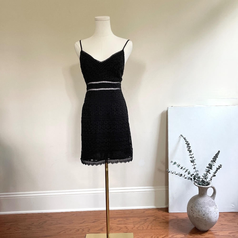 Abercrombie Babydoll Mini Dress Womens XSP Romantic Coquette Feminine Graduation